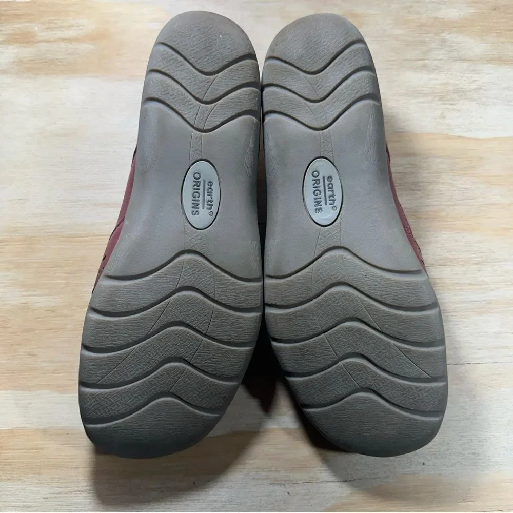 Earth Origins Rapid Tatum Red Mary Jane Shoes Women’s Size 7.5